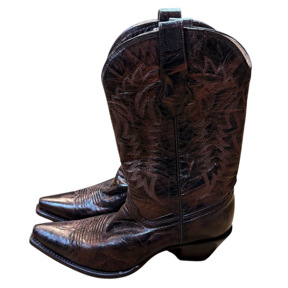 Corral Men’s Pointed Toe Embossed Leather Cowboy Western Boots Size 9.5